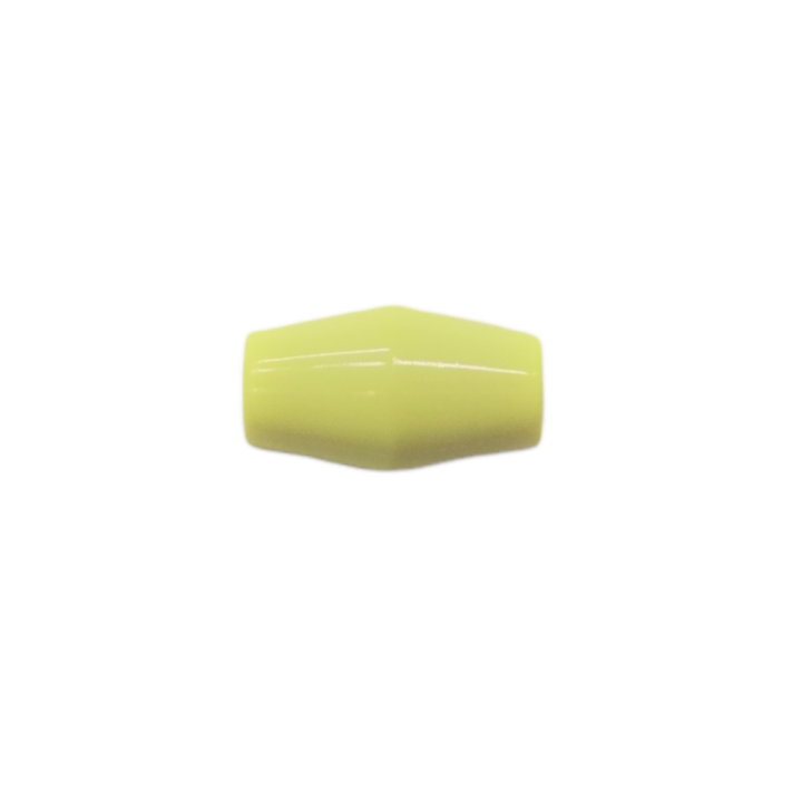 Buttons - 19mm Plastic Toggle in Baby Yellow