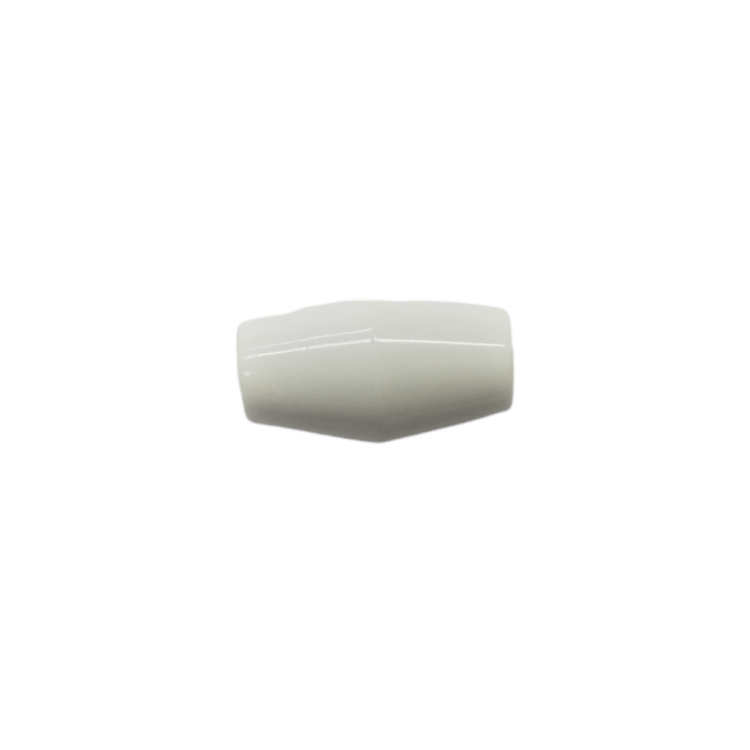 Buttons - 19mm Plastic Toggle in White
