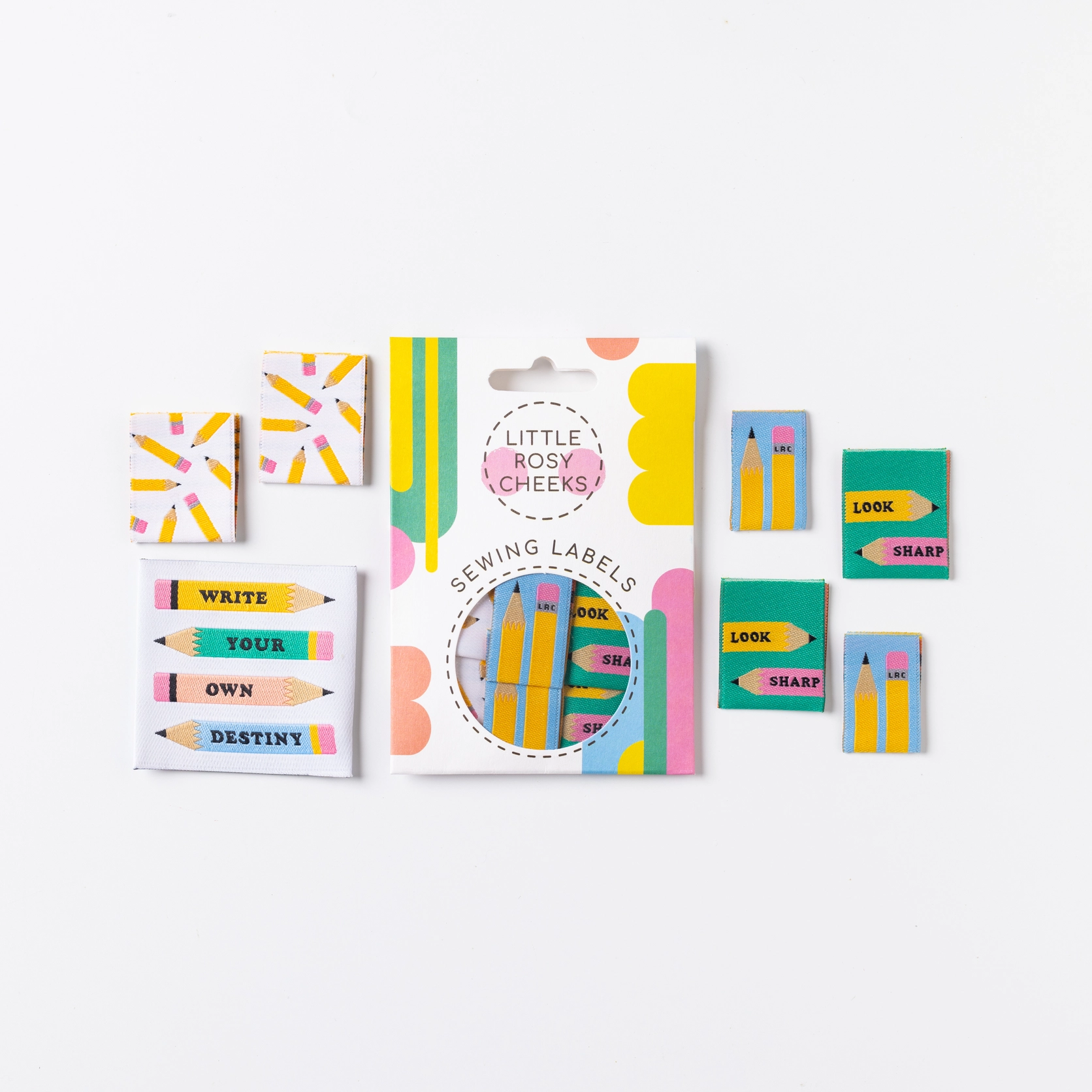 Write Your own Destiny Pencil Labels by Little Rosie Cheeks