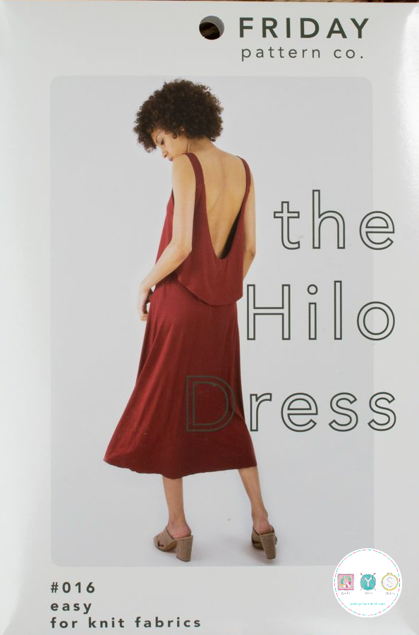 Friday Pattern Company - Hilo Dress - Ladies Sewing Pattern - Dressmaking