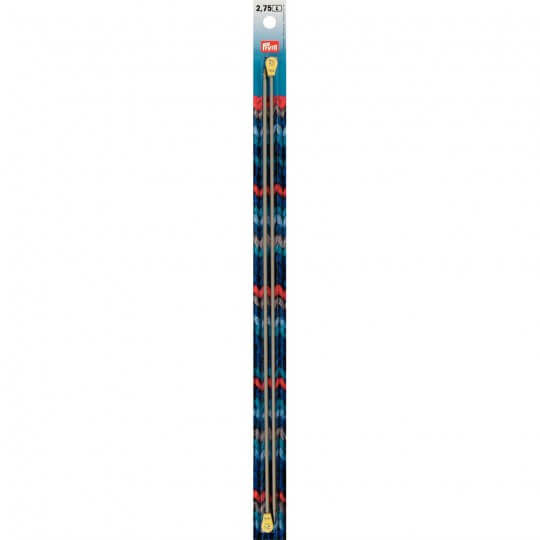 Knitting Needles - 2.75mm Straight 35cm Long by Prym 191 458