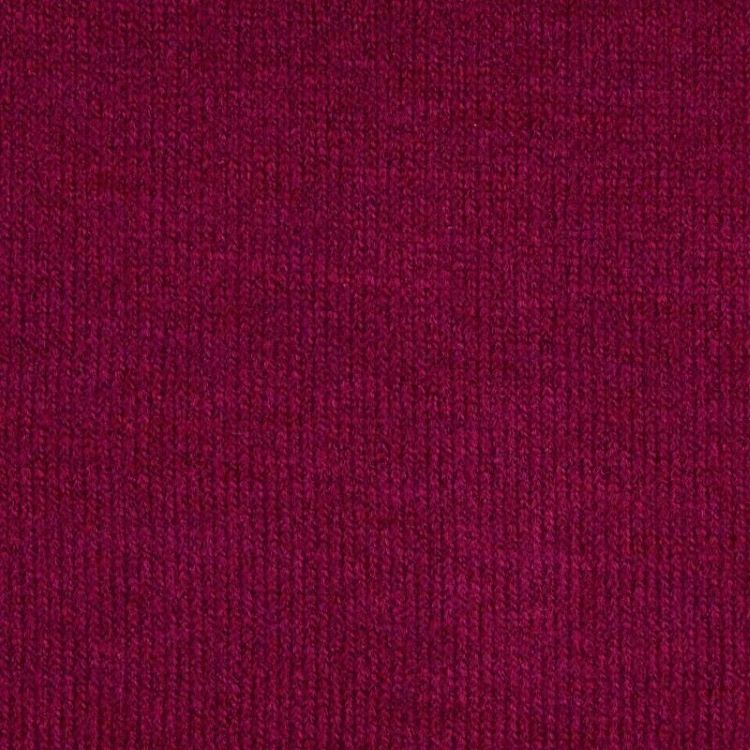 Yarn Dyed Knitted Fabric in Bordeaux Pink