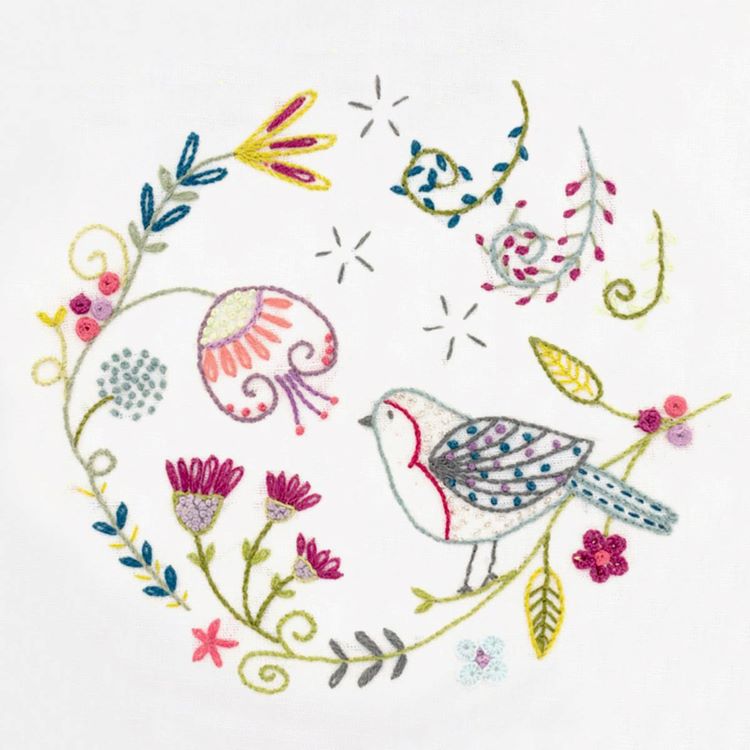 Embroidery Kit - George the Robin by Un Chat dans L'aiguille