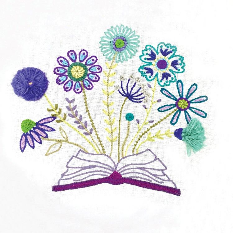 Embroidery Kit - L'herbier Fleuri by Un Chat Dans L'Aiguille