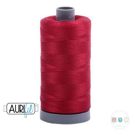 Aurifil Red Wine Thread - 2260 - 28/2 - 28wt - Quilting Cotton Thread