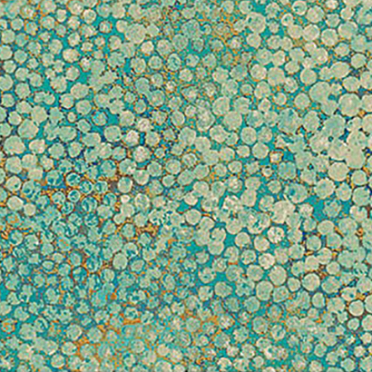 Quilting Fabric - Sage Pebbles with Gold Metallic from Shimmers by Deborah Edwards for Northcott 22993M 63