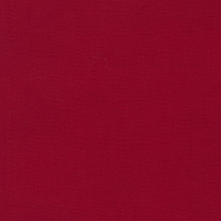 Quilt Backing Fabric 108" Wide - Kona Cotton Solid Rich Red Colour 1551 by Robert Kaufman