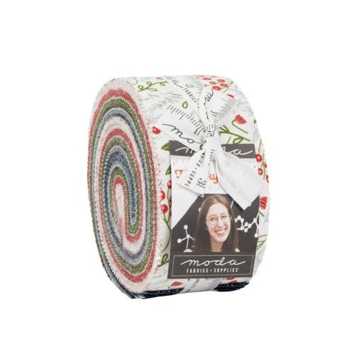 Quilting Fabric - Jelly Roll - Merrymaking by Gingiber for Moda 48340JR