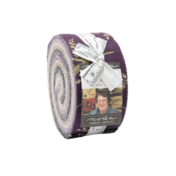 Quilting Fabric - Jelly Roll - Iris & Ivy by Jan Patek for Moda 2250JR