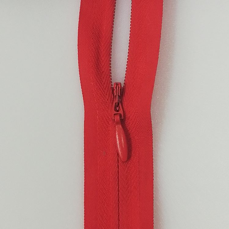 Zip - 23cm Invisible - Red