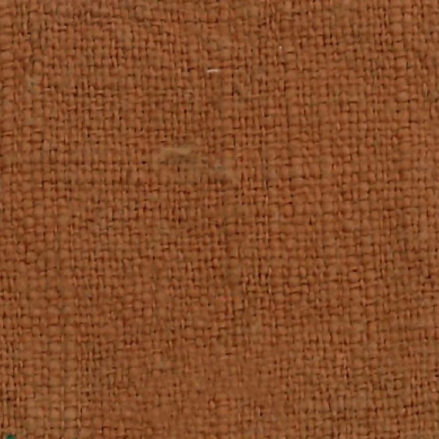 REMNANT - 0.65m - Stone Washed Linen Fabric in Gold Brown
