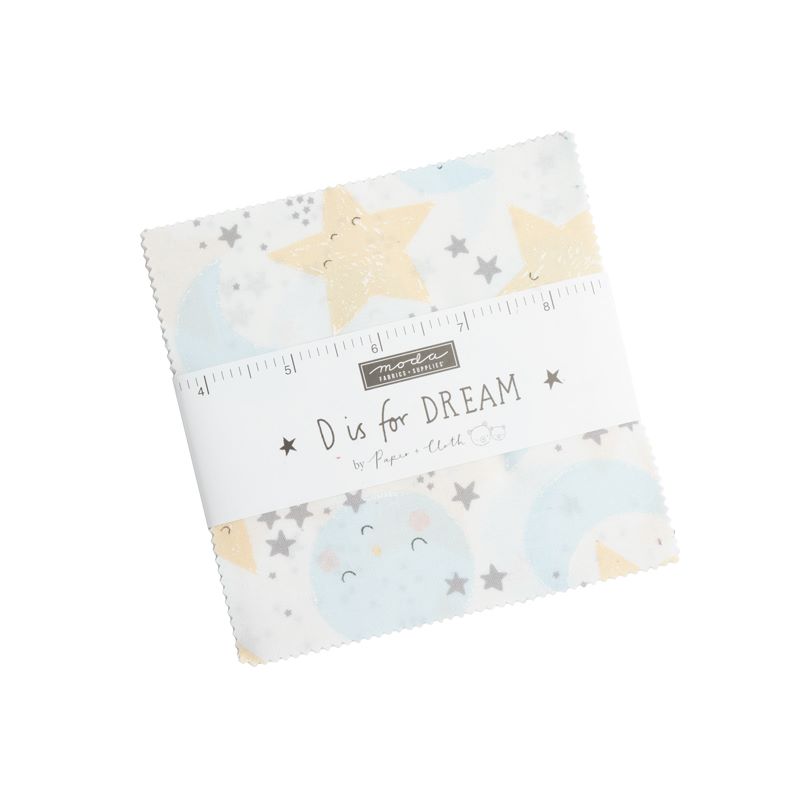 Quilting Fabric - Charm Pack - D is for Dream by Paper and Cloth Design Studio for Moda 25120PP
