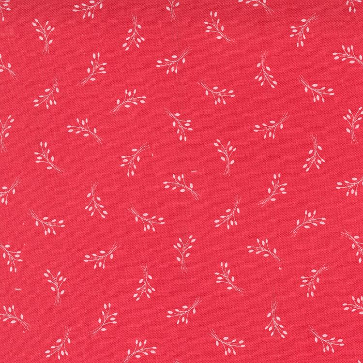 Quilting Fabric - Sprigs on Red from Beautiful Day by Corey Yoder for Moda 29134 31