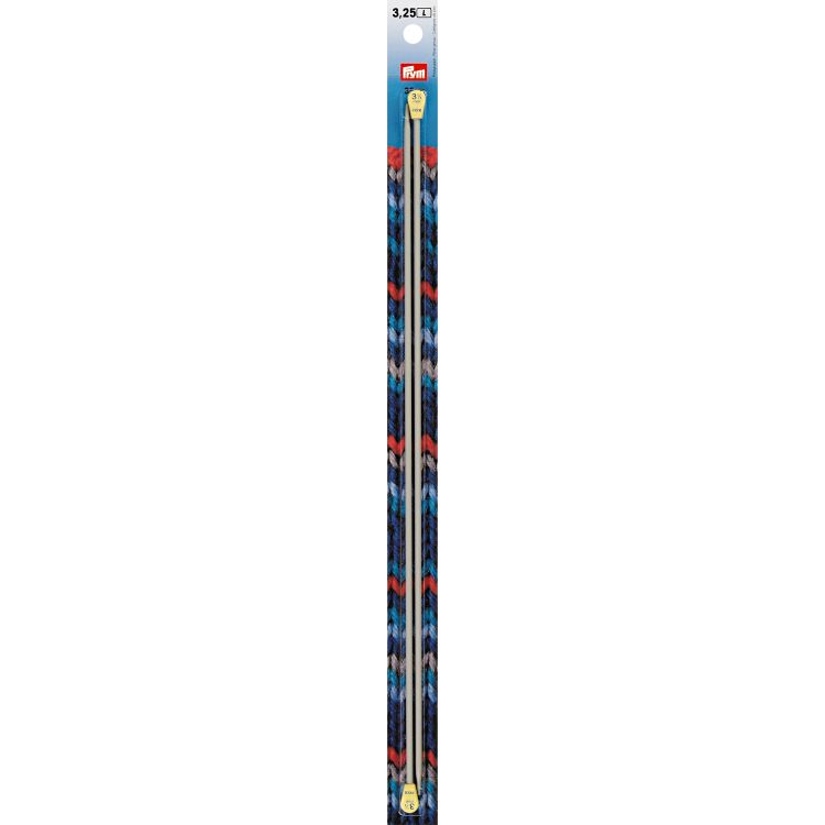 Knitting Needles - 3.25 Straight 35cm Long by Prym 191 459