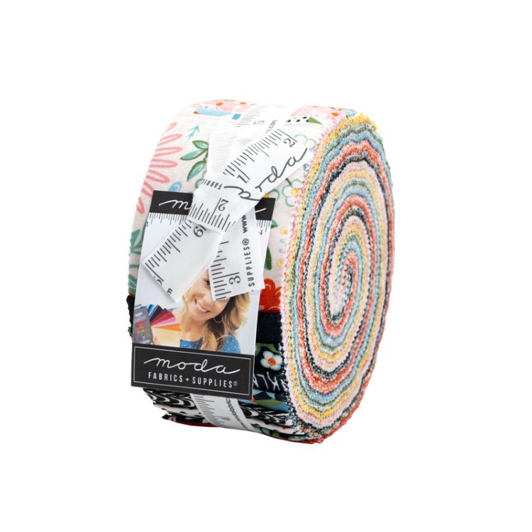 Quilting Fabric - Jelly Roll - Frankie by Basic Grey for Moda