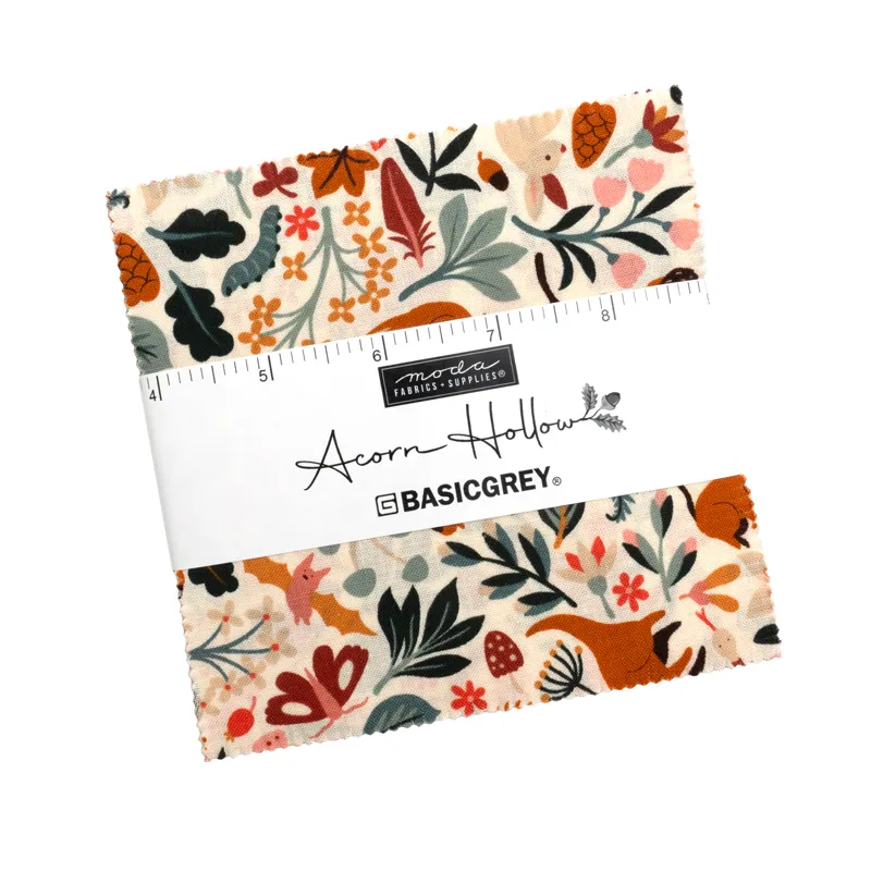 Quilting Fabric - Charm Pack - Acorn Hollow by Basic Grey for Moda 30760PP