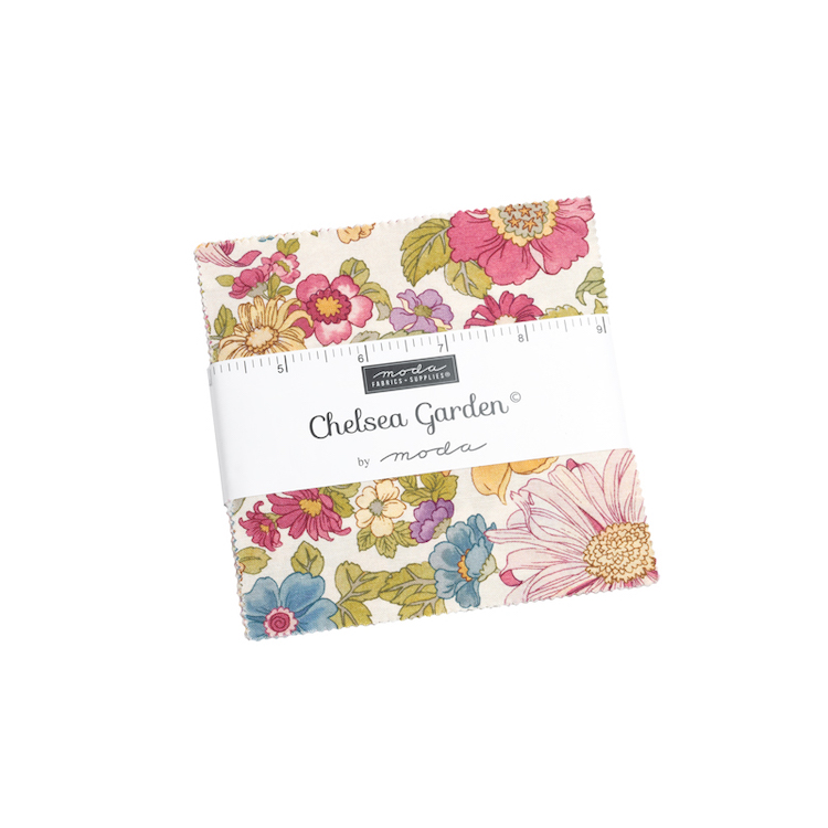 Quilting Fabric - Charm Pack - Chelsea Garden by Moda 33470PP