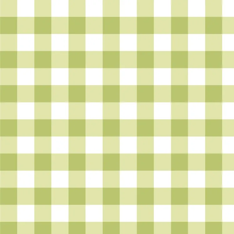 Quilting Fabric - Gingham Check in Lime Green from Garden Ginghams by Craft Cotton Co.