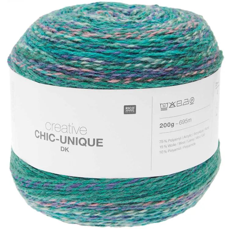 Yarn - Creative Chic-Unique DK in Ocean 13 by Rico Design