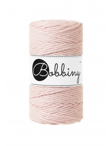 Macrame Cord 3mm in Pastel Pink by Bobbiny