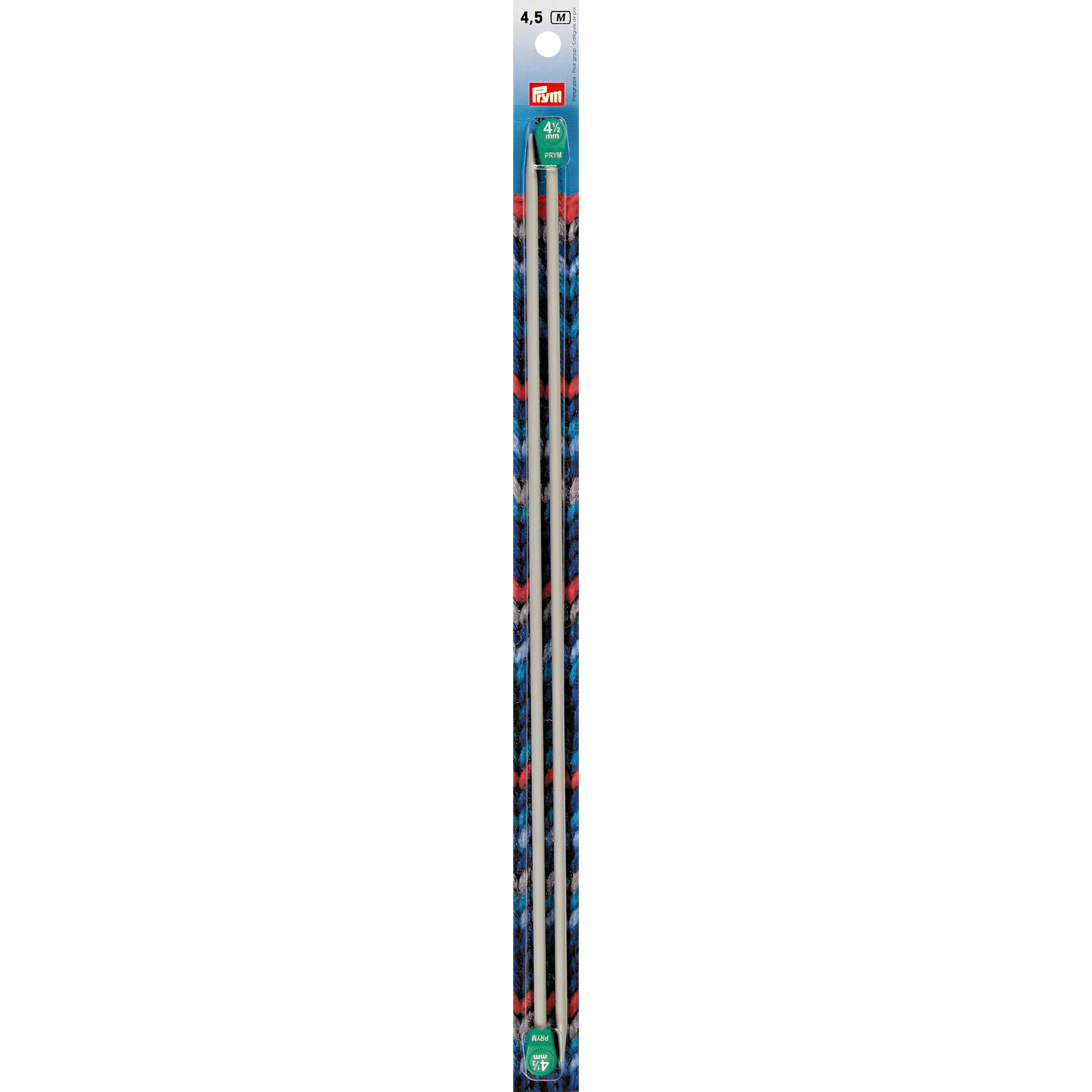 Knitting Needles - 4.5mm Straight 35cm Long by Prym 191 466