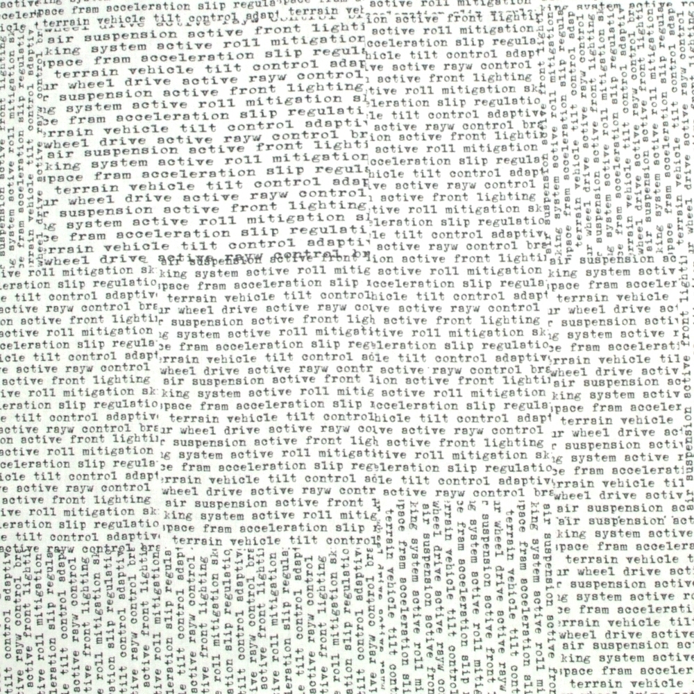 Quilting Fabric - Text on White from Wild Text by Stof 4502 003