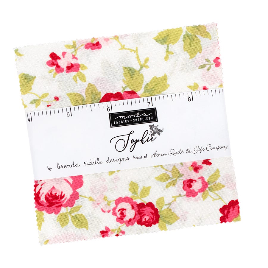Quilting Fabric - Charm Pack - Sophie by Brenda Riddle for Moda