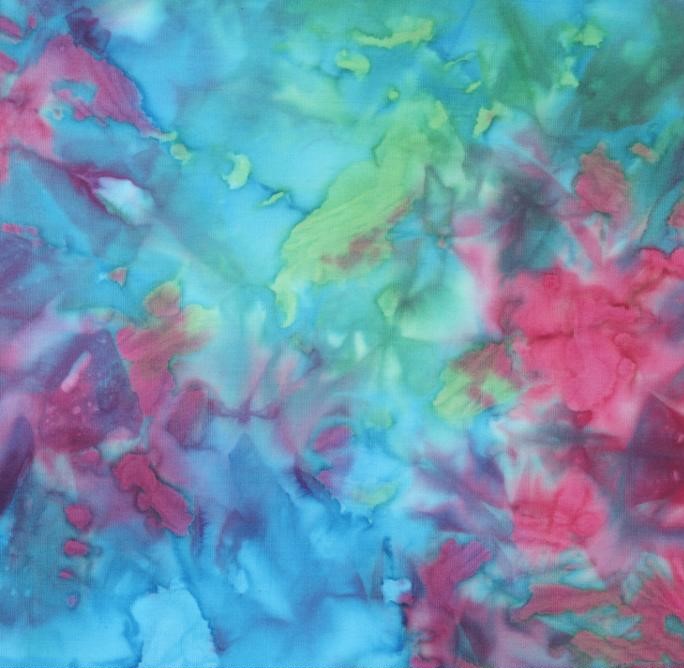  Quilting Fabric - Blue and Pink Tie Dye Batik from Colour Crush by Moda 4363 27