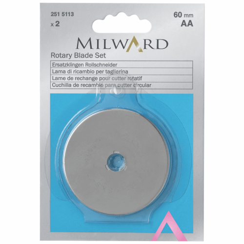 Replacement Blade for 60mm Rotary Cutter - 2 Pack