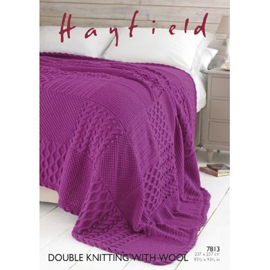Hayfield Bed Throw DK 7813 
