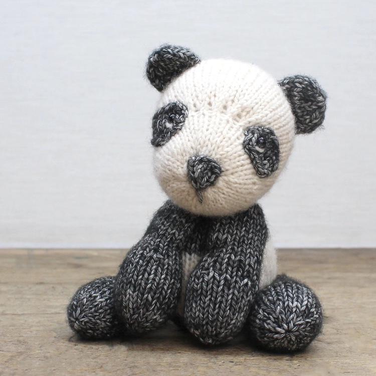 Mees Panda Knitting Kit by Hardicraft
