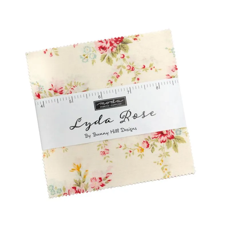 Quilting Fabric - Charm Pack - Lyda Rose by Bunny Hill Designs for Moda 3070PP