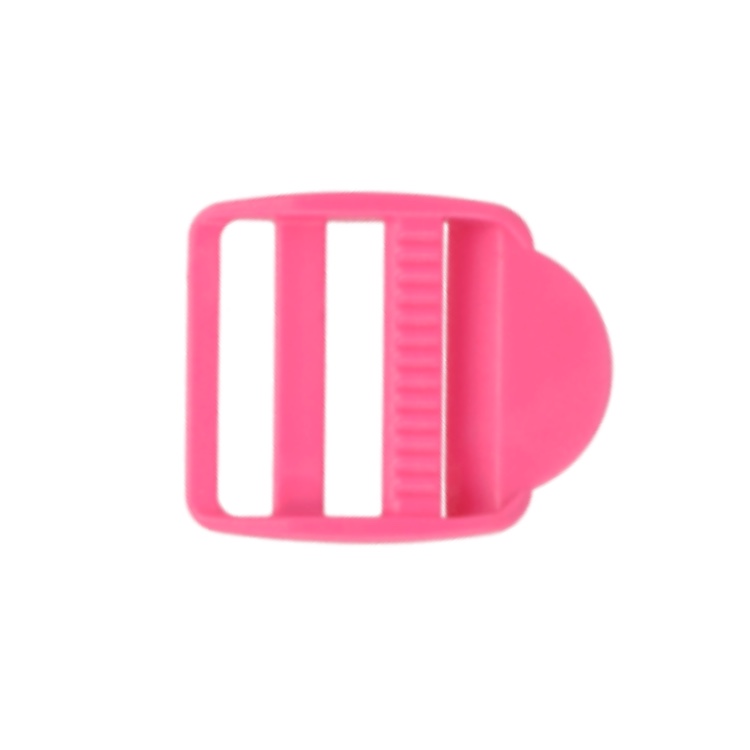 Bag Making - Tri Glide Slider 32mm in Cerise Pink Plastic 