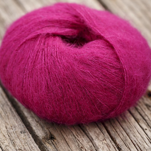 Yarn - Fyberspates Cumulus Lace Weight in Magenta Pink 907