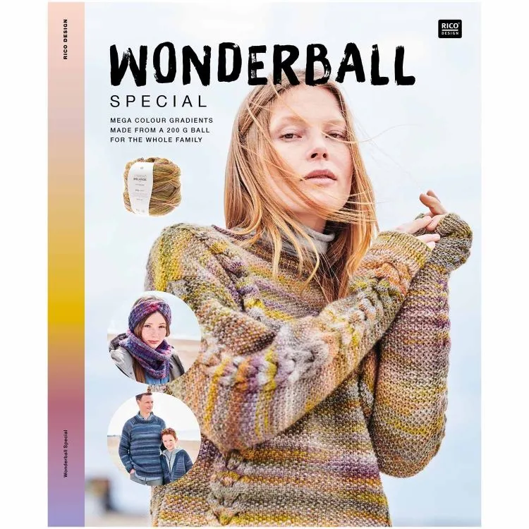 Wonderball Aran Special Pattern Book by Rico Design