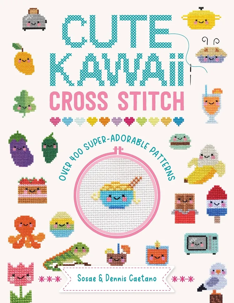 Cute Kawaii Cross Stitch by Sosae Caetano and Dennis Caetano