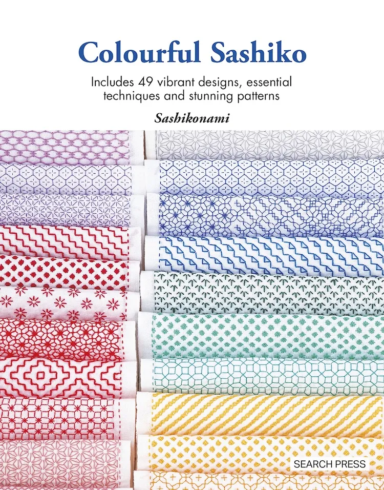 Colourful Sashiko by Sashikonami