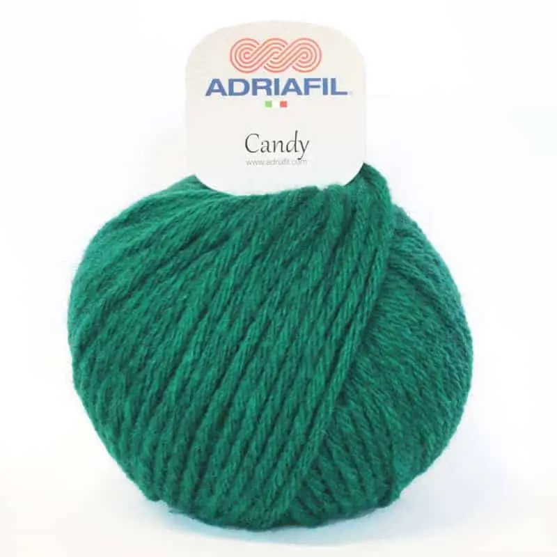 Yarn - Adriafil Candy Super Chunky in Emerald Green 33