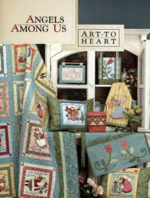 Angels Among Us - Art To Heart - Appliqué Pattern Book by Nancy Halvorsen