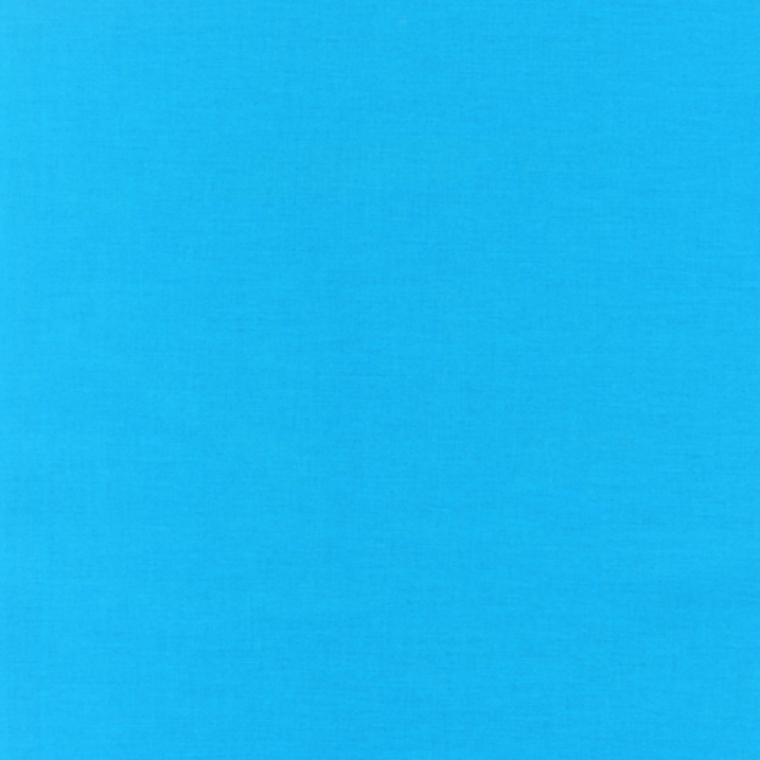 Quilting Fabric - Kona Cotton Solid Lagoon Blue 139 by Robert Kaufman
