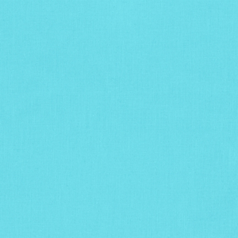Quilting Fabric - Kona Cotton Solid Bahama Blue Colour 1011 by Robert Kaufman