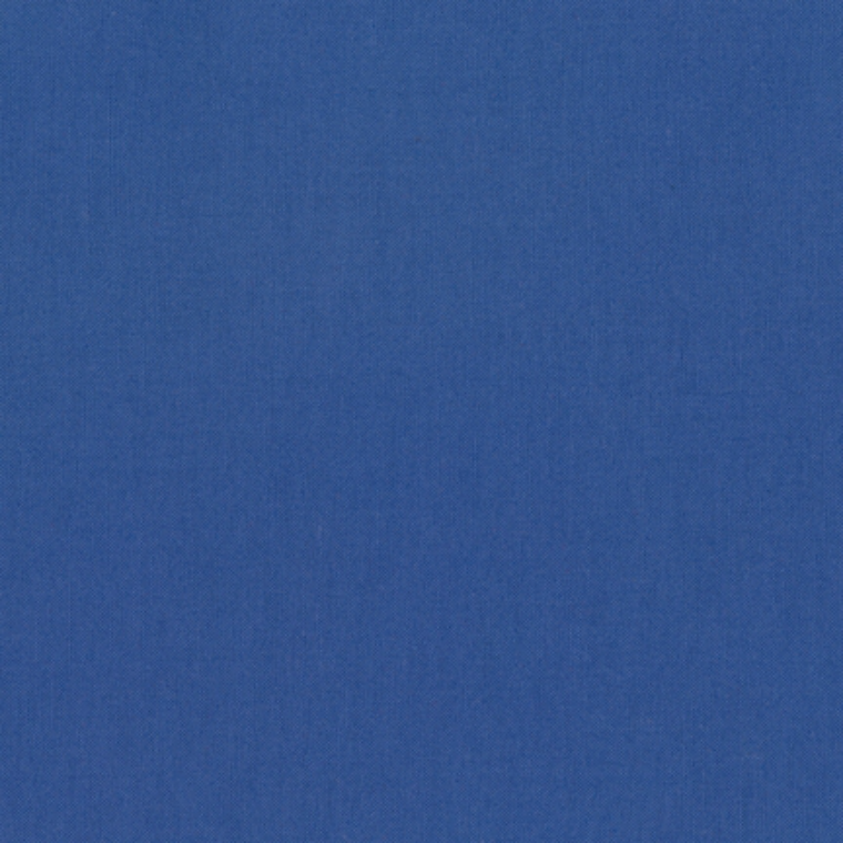 Quilting Fabric - Kona Cotton Solid Regatta Blue Colour 346 by Robert Kaufman