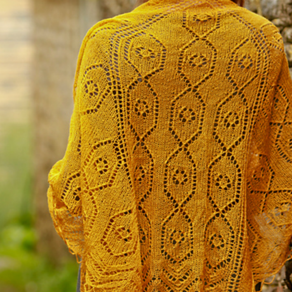 Fyberspates - Effra Shawl Pattern - Ladies - Knitting Pattern