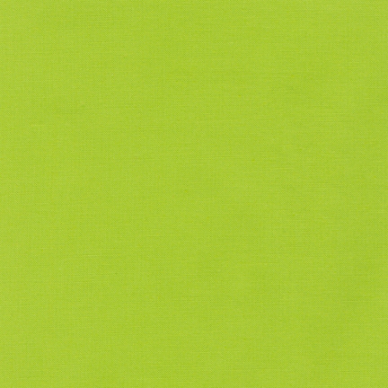 Quilting Fabric - Kona Cotton Solid Chartreuse Green 1072 by Robert Kaufman 