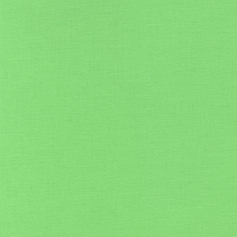 Quilting Fabric - Kona Cotton Solid Pear Green Colour 145 by Robert Kaufman
