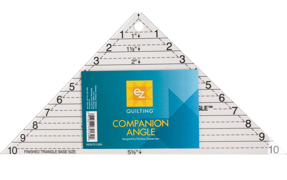Patchwork & Quilting Ruler - Companion Angle by Darlene Zimmerman for eZ Quilting 882670139