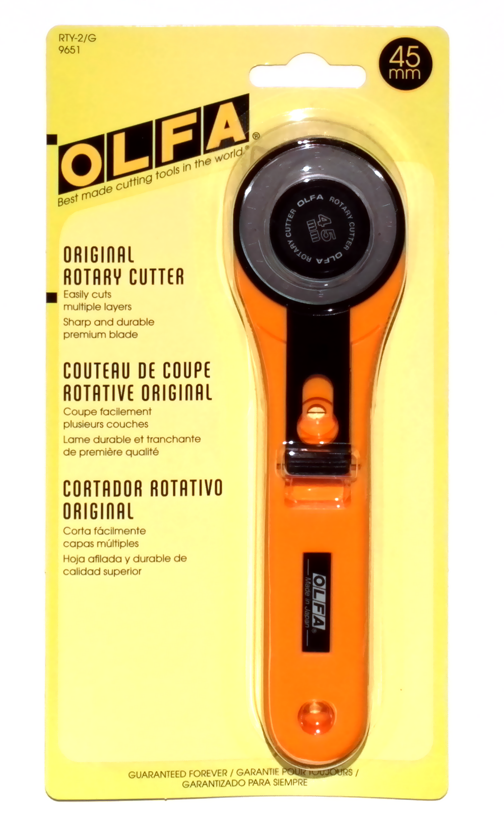 Olfa Rotary Cutter 45mm - Fabric Cutting Tools & Equipment