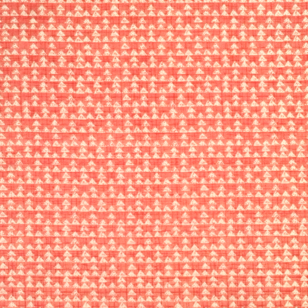 Quilting Fabric - Orange Triangles from Bloom by Amylee Weekes for Quilting Treasures 23933C 