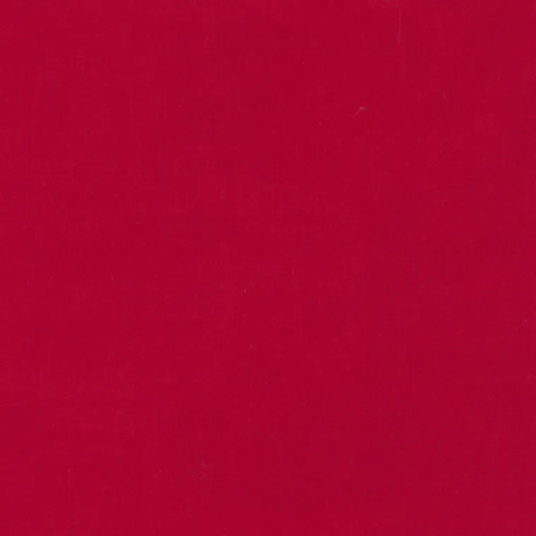 Quilting Fabric - Kona Cotton Solid Cardinal Red Colour 1063 by Robert Kaufman