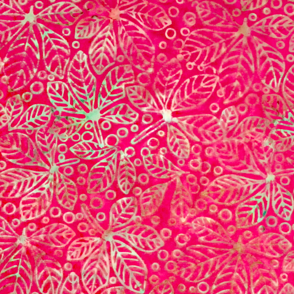 Quilting Fabric - Leaf Print from De La Sol Batiks for Moda 433717